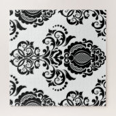 Elegante Damast Naadloze Textuur Legpuzzel (Horizontaal)