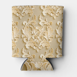 Elegante damast patroontextuur blikjeskoeler