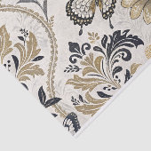 Elegante Damast Vlinder Decoupage Tissuepapier (Detail)