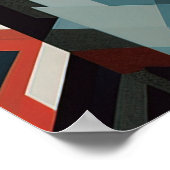 Elegante dame Art Deco liefhebbers Poster (Hoek)