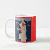 Elegante Dame Lief Mijn Scotty Dog Mok (Links)