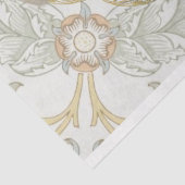 Elegante dame op het bloemenveld ontkoppelingspapi tissuepapier (Detail)
