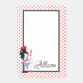 Elegante Dame Post-it® Notes (Voorkant)