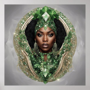 Elegante dame- Poster