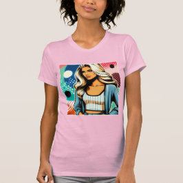 Elegante Dame  T-shirt