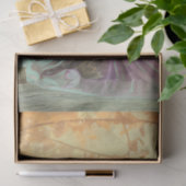 Elegante Dame Zittend, Misty Archway Portret Kunst Tissuepapier (Geschenk)