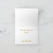 Elegante dames Bedankt Opmerking Kaart (Binnen)