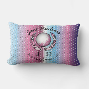Elegante dames Monogram Golf Design Kussen