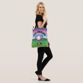 Elegante dames Monogram Golf Design Tote Bag (Op model)