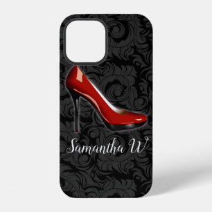 Elegante Dames Rode Schoenen Sassy iPhone 12 Hoesje