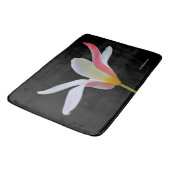 Elegante Dames Tulp Witte Roze Bloemen Badmat (Gekanteld)