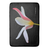 Elegante Dames Tulp Witte Roze Bloemen Badmat (Voorkant Verticaal)