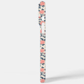 Elegante Damesaccessoires Roze Bloemstuk Aangepast Case-Mate iPhone Case (Achterkant / Links)