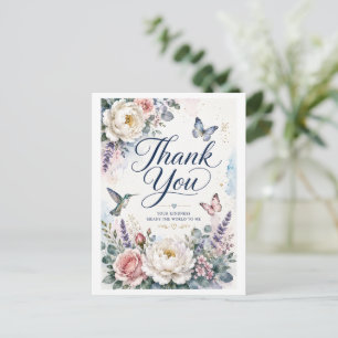 Elegante Dankjewellkaart voor uw vriendelijkheid Briefkaart
