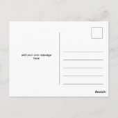 Elegante Dankkaart | Uw Vriendelijkheid, Grootmoed Briefkaart (Achterkant)