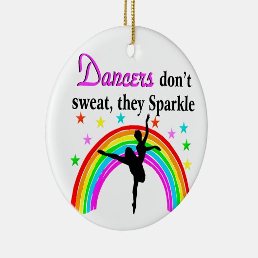 ELEGANTE DANSERES KERAMISCH ORNAMENT (Rechts)