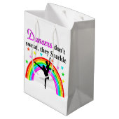 ELEGANTE DANSERES MEDIUM CADEAUZAKJE (Achterkant Gekanteld)