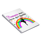 ELEGANTE DANSERES NOTITIEBOEK (Rechterzijde)