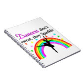 ELEGANTE DANSERES NOTITIEBOEK (Rechterzijde)