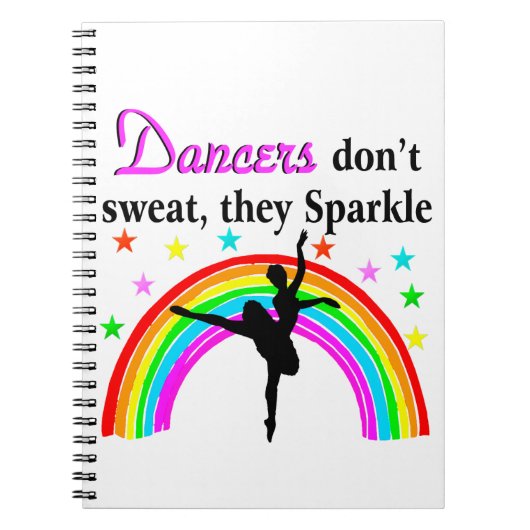 ELEGANTE DANSERES NOTITIEBOEK (Voorkant)