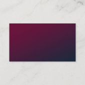 Elegante Dark Bourgondië Bloemen bruiloft website Informatiekaartje (Achterkant)