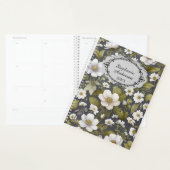 Elegante Dark Garden Anemones met weelderig groen Planner (Display)
