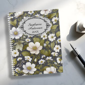 Elegante Dark Garden Anemones met weelderig groen Planner