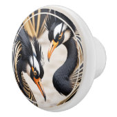 Elegante Deco Romantische Kranen Keramische Knop (Rechts)