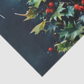 Elegante Decorated Christmas Street Light Decoupag Tissuepapier (Detail)