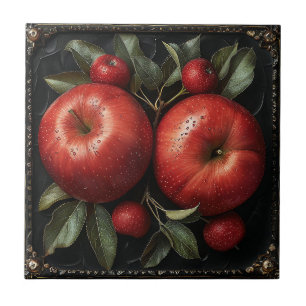 Elegante Decoratieve Boerderij Fruit Tegeltje