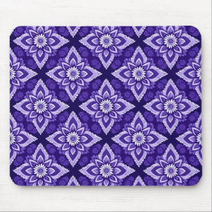 Elegante decoratieve Boho Floral patroon Muismat