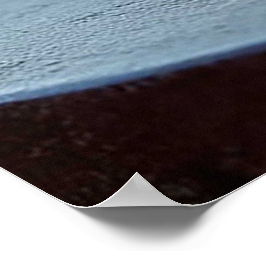 Elegante decoratieve glazen appel poster (Hoek)