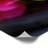 Elegante decoratieve glazen appel poster (Hoek)