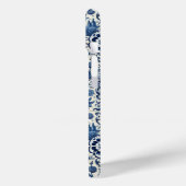 Elegante Delftse Tegels gepersonaliseerd Case-Mate iPhone Case (Achterkant / Links)
