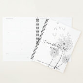 Elegante Delicate Flowers Doula Geboortecoach Verl Planner (Display)
