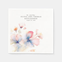 Elegante Delicate Watercolor Bloemen