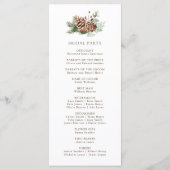 Elegante den programmakaart (Achterkant)