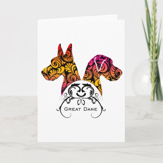 Elegante Denen Kaart (Voorkant)