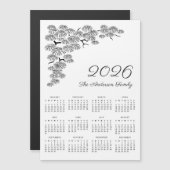 Elegante dennen tak botanische kalender 2026 (Voorkant / Achterkant)