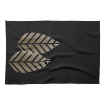 Elegante dennenappels koper platina patroon