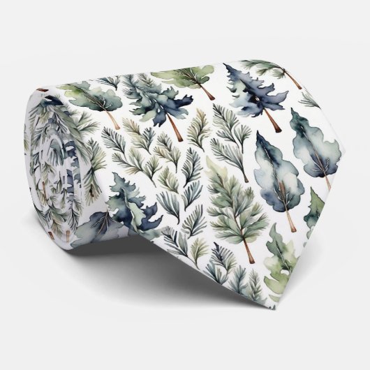 Elegante dennenboom das (Opgerold)