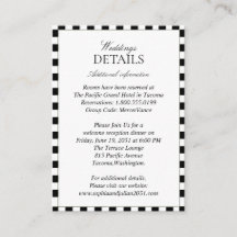 Elegante Details met Zwarte en Witte Schaakbordpat