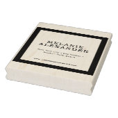 Elegante detailverpakkingsnaam Locatie Website #3 Rubberstempel (Stempel)