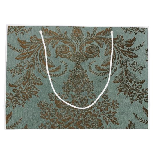 Elegante Día de Muertos Gift Bag Groot Cadeauzakje (Achterkant)