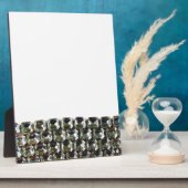 Elegante diamanten edelstenen fotoplaat (Zijkant)