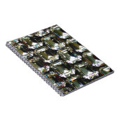 Elegante diamanten edelstenen notitieboek (Rechterzijde)