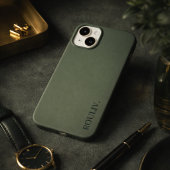 Elegante Diep Bosgroen Minimalistische ROULIV iPho Case-Mate iPhone Case