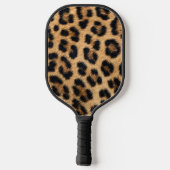 Elegante dierlijke huid luipaard print pickleball paddle (Achterkant)