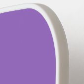 Elegante dikgedrukte monogram initiaal amethist pa pickleball paddle (Links Detail)