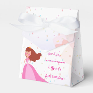 Elegante Disney-prinses verjaardag Bedankdoosjes